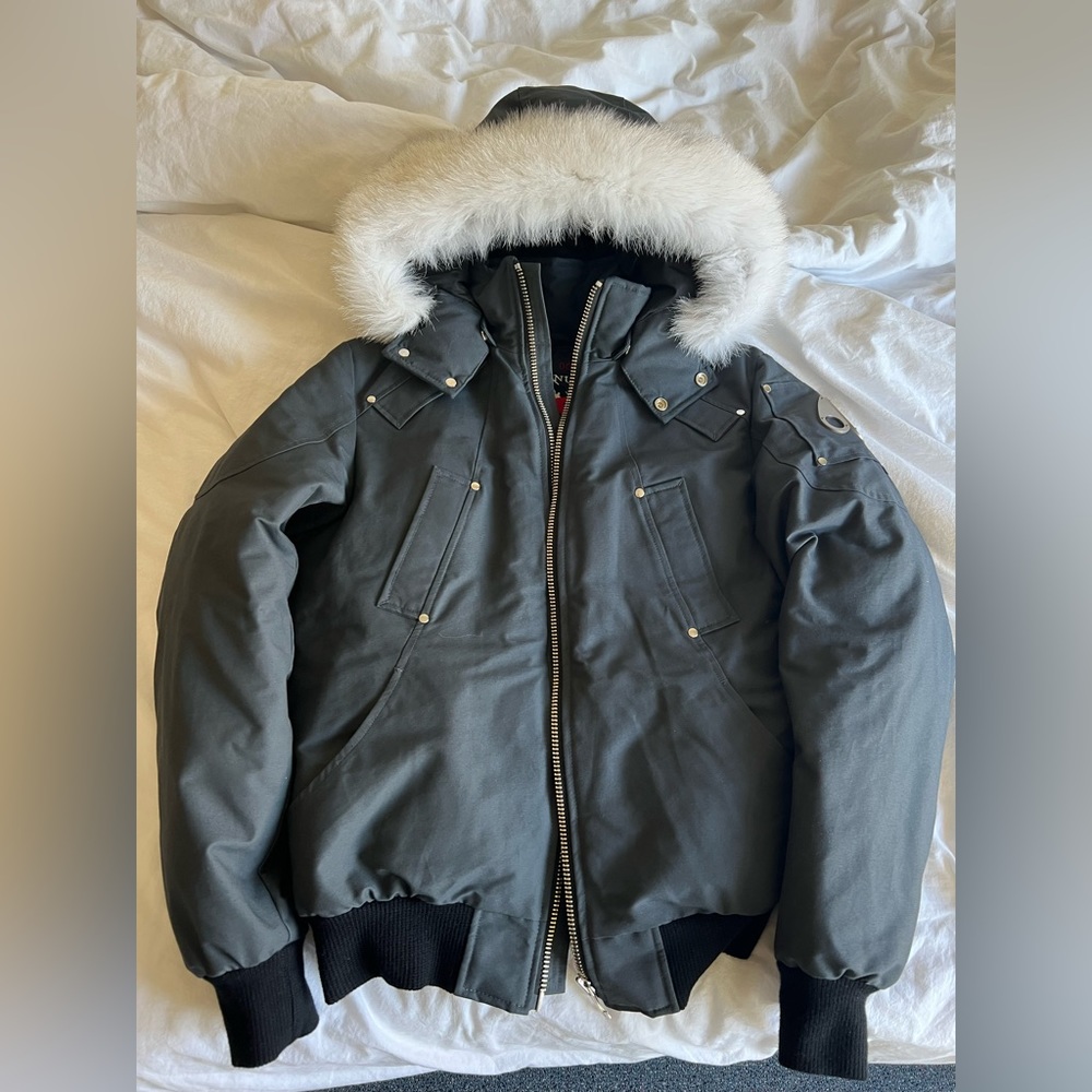 Moose Knuckles ballistic bomber jacket M